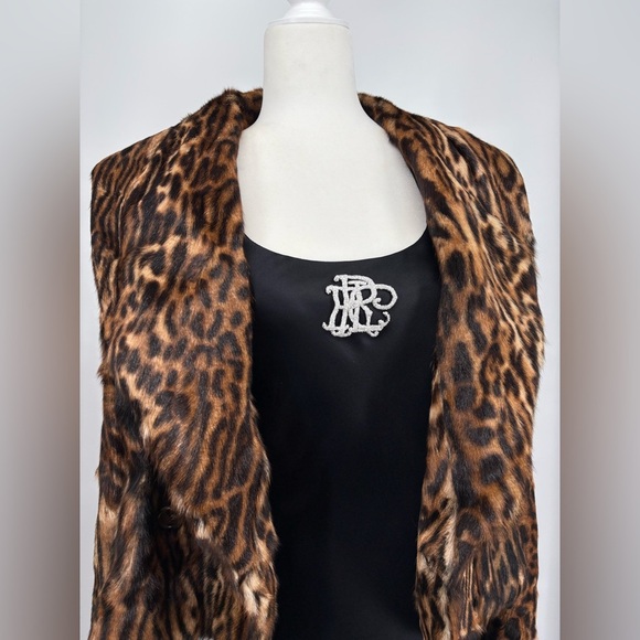 Ralph Lauren Collection Purple Label Maxi Slip Dress Beaded Silk Gown White Logo - Picture 10 of 16